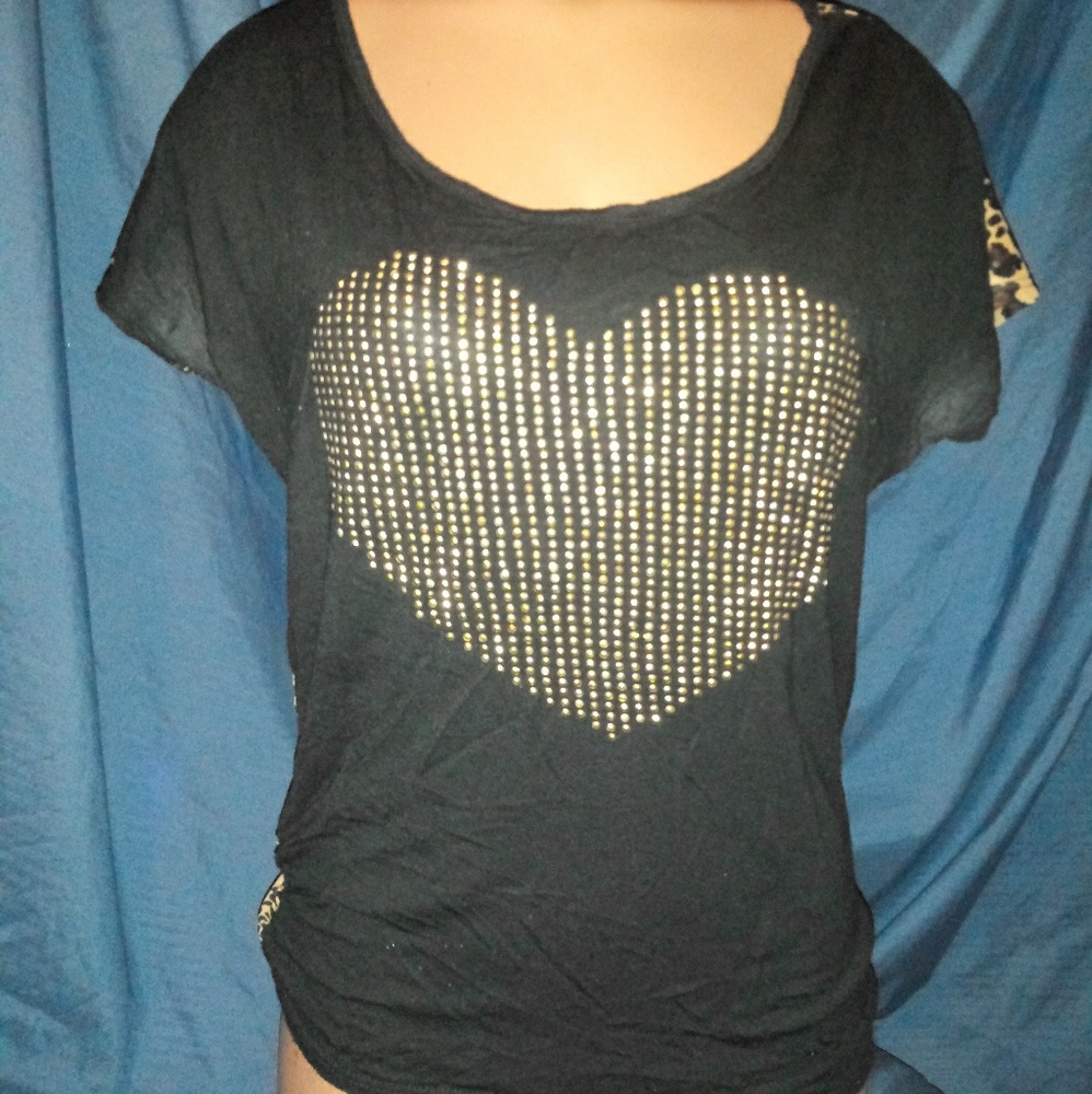 Leopard print blouse